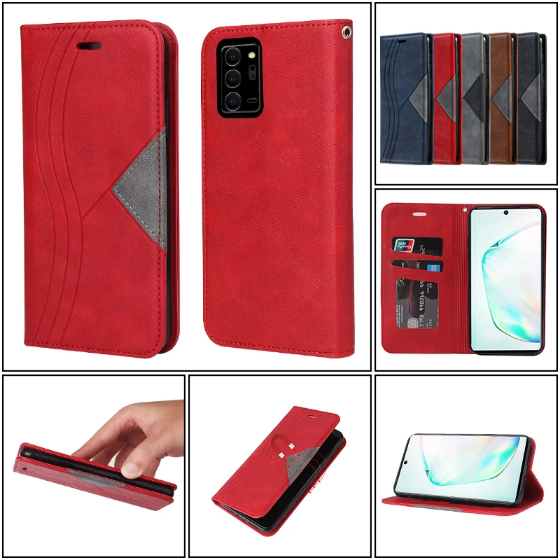 

Solid Color Leather Case For Xiaomi RedMi 9 9T K20 8A 8 7 7A 6 6A 10X Y3 Note 10 9 9S 8 8T Pro Max Card Slot Bracket Phone Cover
