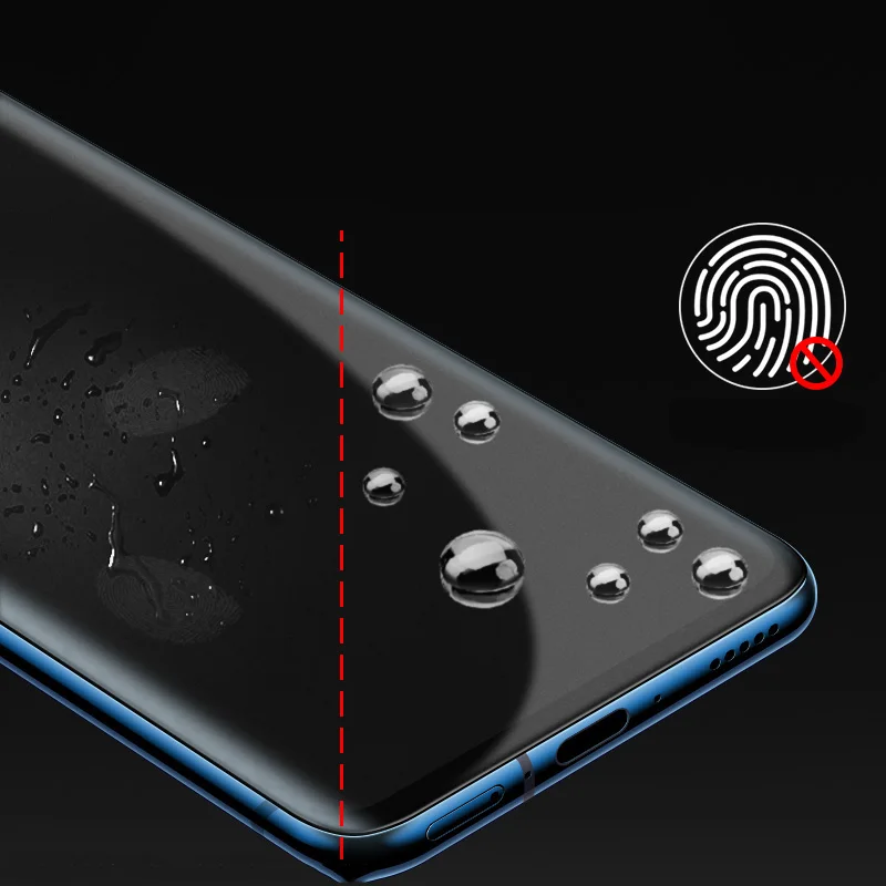 Матовое закаленное стекло с защитой от отпечатков пальцев для Oneplus 7 8 Pro 7Po 8Pro