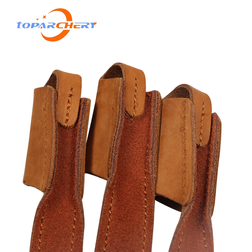 Защита для пальцев Защитная перчатка трех профессиональный лук стрельбы из лука