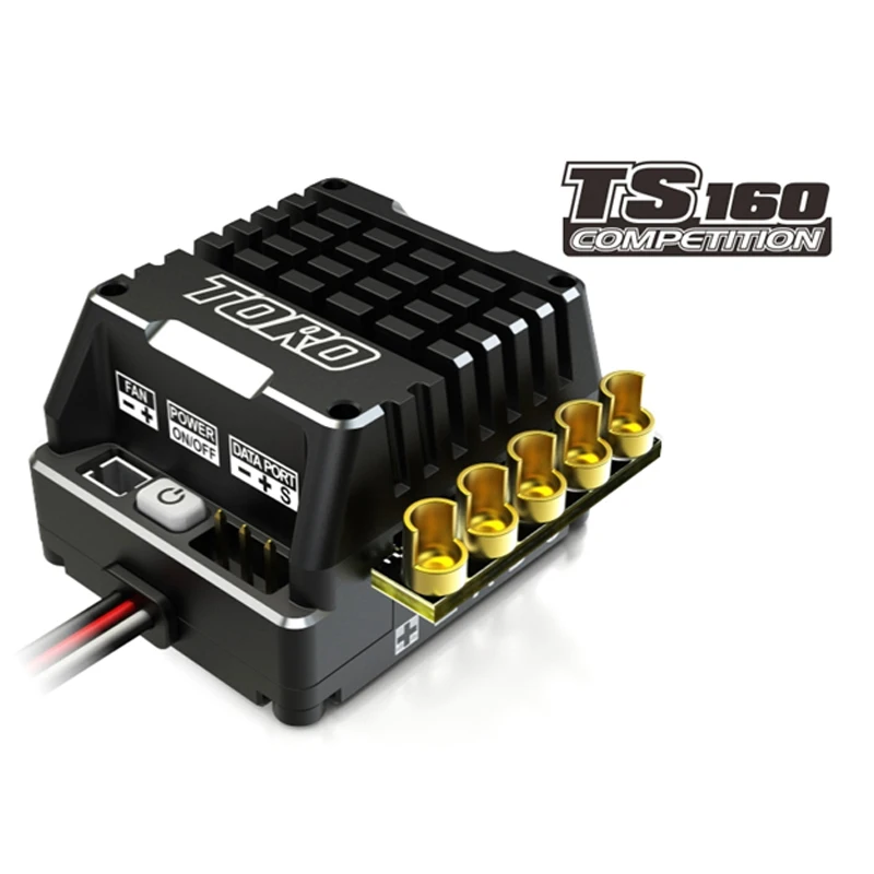 Алюминиевый SKYRC TORO TS160A бесщеточный сенсорный ESC 1/8 & 1/10 RC автомобиль TS160 160A|Детали и
