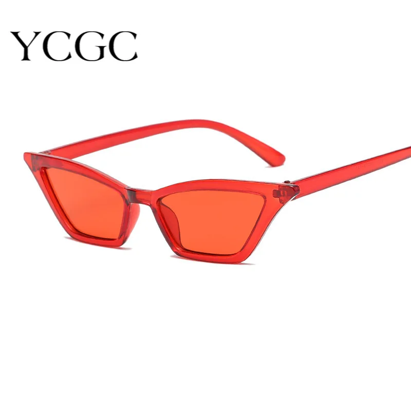 

Cat Eye Shade for Women Fashion Sunglasses Brand Woman Vintage Retro Triangle Cateye Glasses Oculos Feminino Sunglasses Sexy