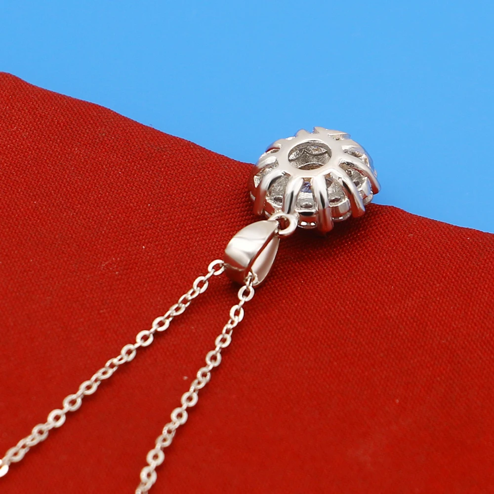 Новинка Настоящее 100% Стерлинговое Серебро S925 пробы хорошее ювелирное изделие