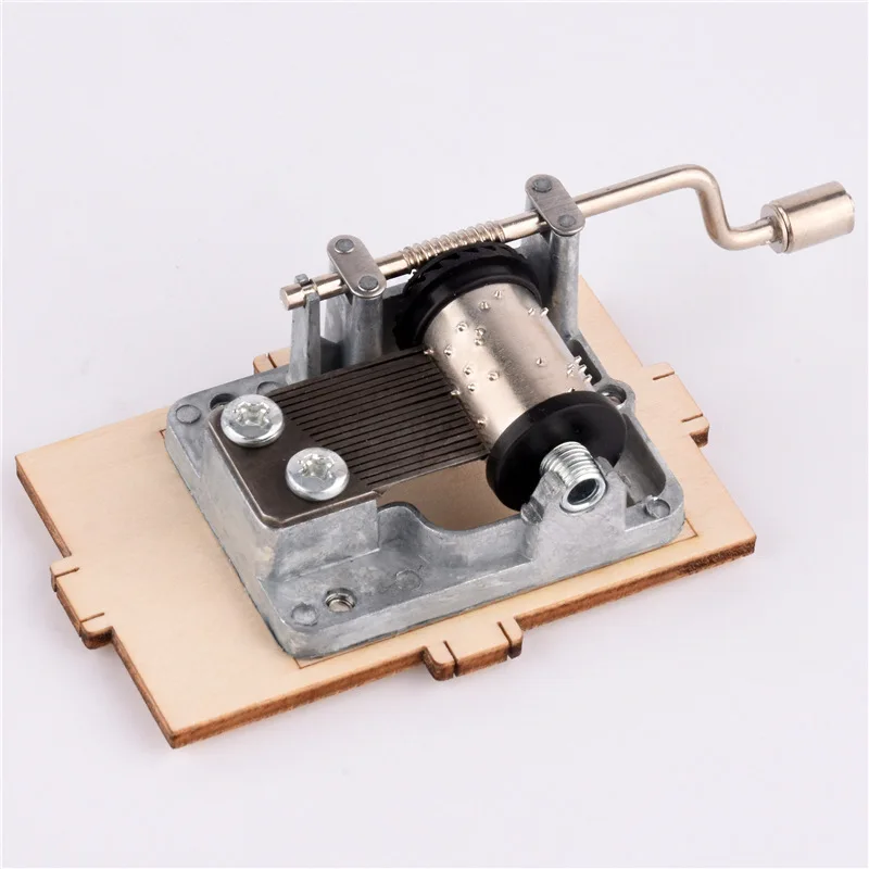 

Wooden Puzzle DIY 3D Car Model Music Box Kits Toys for Kids Hand Shake Assembly Toy Gifts Home Decoration Motorcycle Tractor