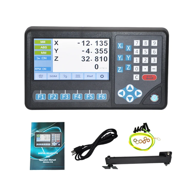 Набор цифровых индикаторов Ditron Dro 3 оси магнитный кодировщик 0-1000 мм для ручных