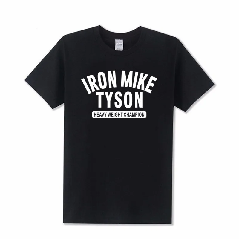 Футболка мужская с принтом логотипа Железный Майк Тайсон Бруклин бокс Легенда