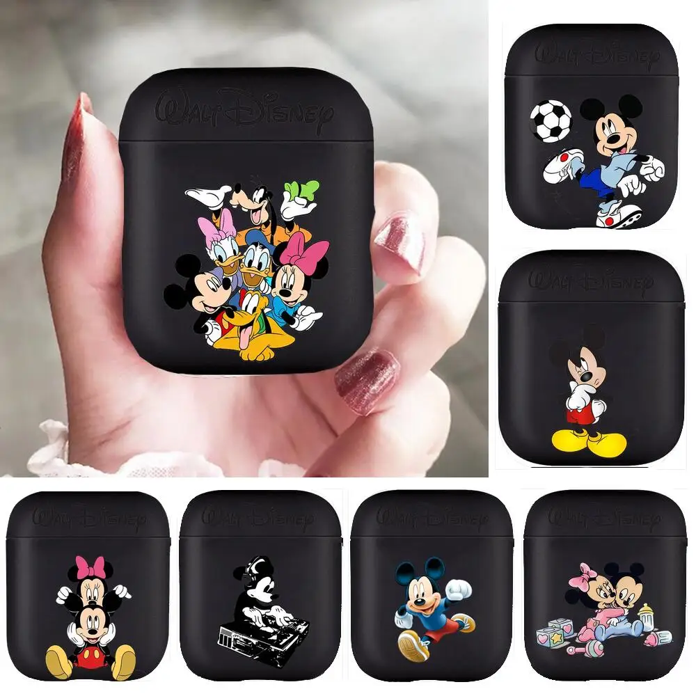 

Disney Mickey Mickey Mouse Soft Silicone Cases For Apple Airpods 1/2 Protective Bluetooth Wireless Earphone Cover For Apple Air