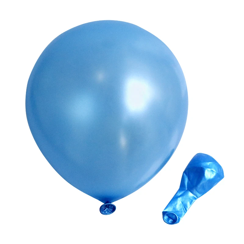 zg blue 10/20/30 шт золотистый и черный латексные шарики Свадебные украшения металлический баллон из гелий День рождения украшения для взрослых детские игрушки - Цвет: zg blue