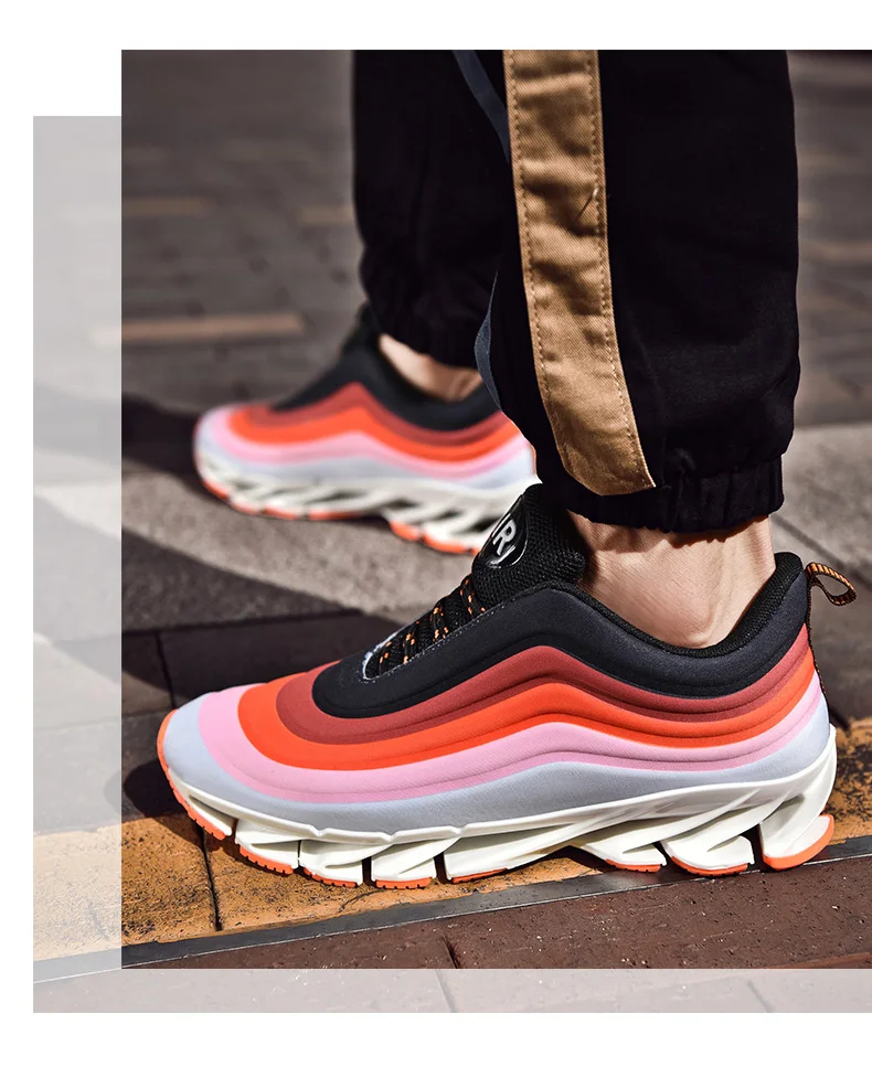NIKEZI Размер 39-46 мужской официальный Весенний клинок Max Air 97 для бега Athleisure Sport Yeezys Досуг Прогулочные кроссовки
