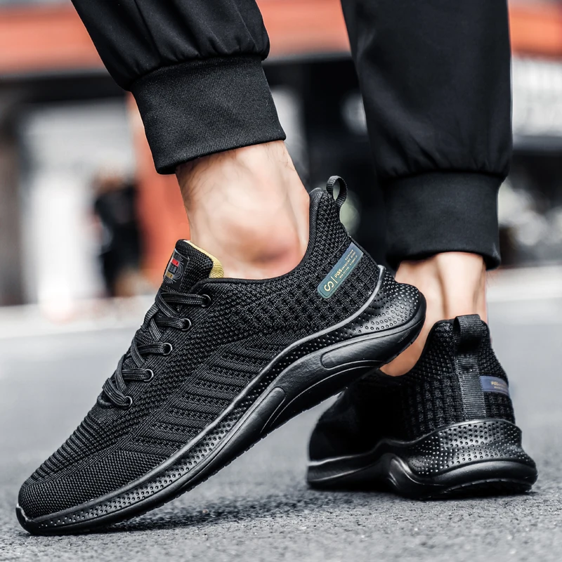 

2021 New Men's Fashion Sport Shoes Breathable Walking Jogging Casual Shoes Tennis Men's Tenis Masculino Zapatillas Hombre
