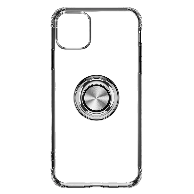 Для Iphone 11Pro Max Мягкий ТПУ эластичный кольцевой кронштейн мобильный чехол для