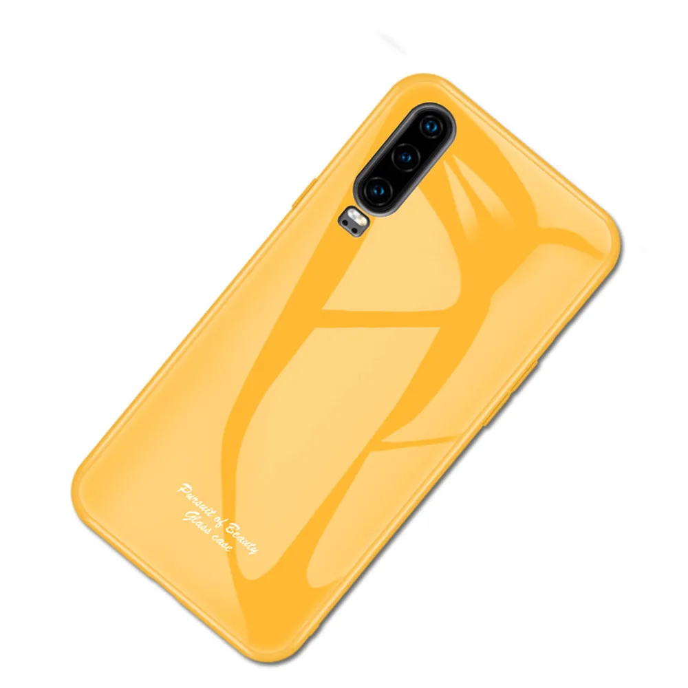 Чехол для телефона huawei P20 P30 Lite Pro Чехол из мраморного закаленного стекла Мягкий силиконовый чехол для huawei Y9 Y7 Y6 Honor 8A 9X чехол - Цвет: Pattern 16