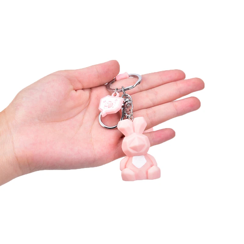 Милый модный брелок с динозавром лягушкой пандой мультяшный из ПУ креативная