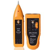 wh806b telephone wire tracker network cable tester for cat5 cat5e cat6 rj45 rj11 electrical line finding testing