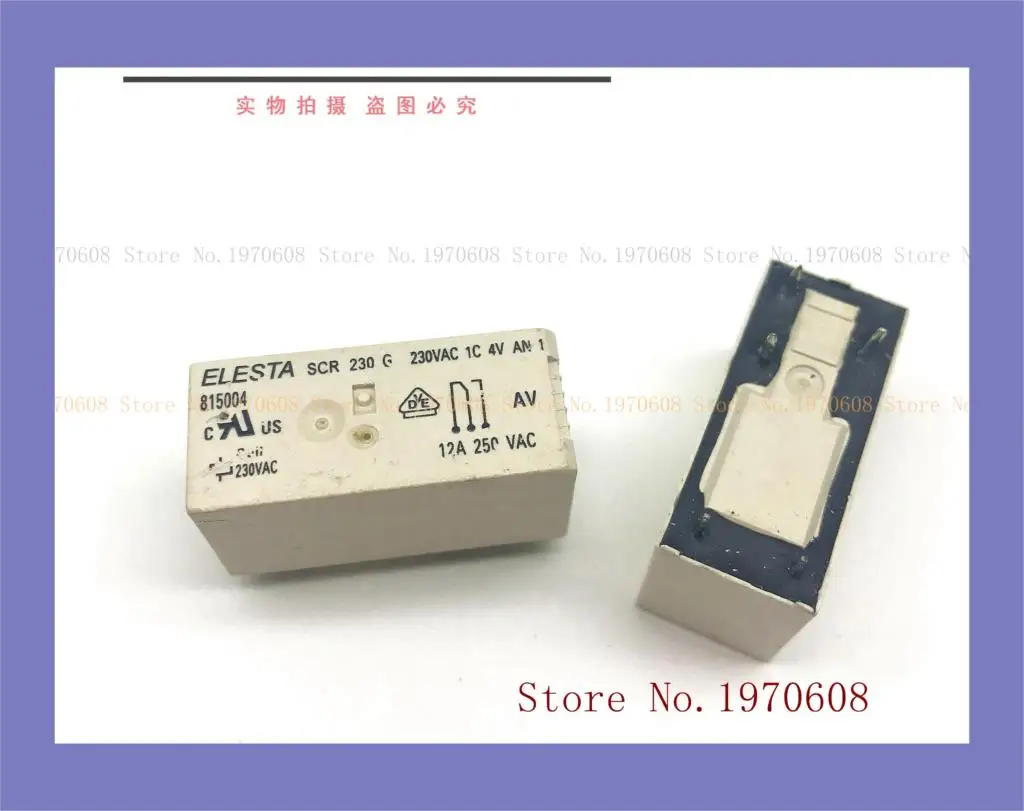 

Relay 230 G 230VAC 1C 4V 815004 5