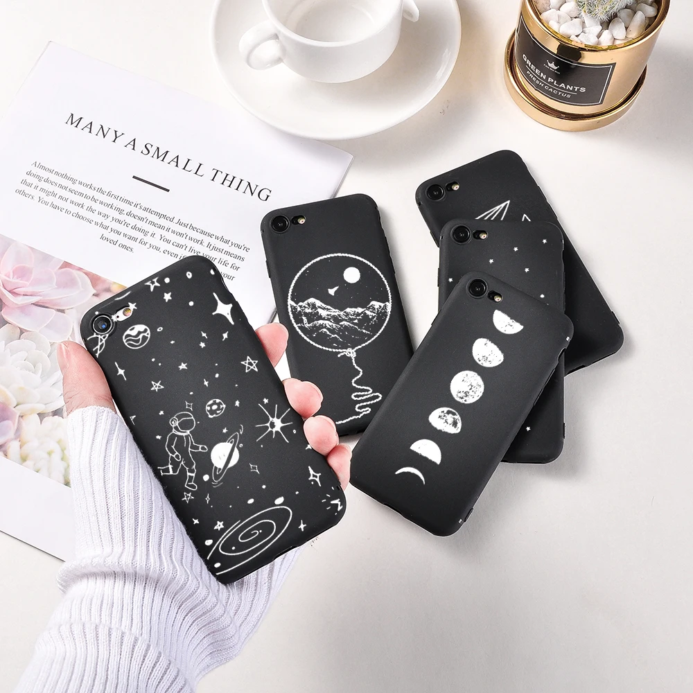 Креативный абстрактный чехол для iphone 11 Pro SE2020 X XS XR Max мягкий силиконовый из ТПУ iPhone