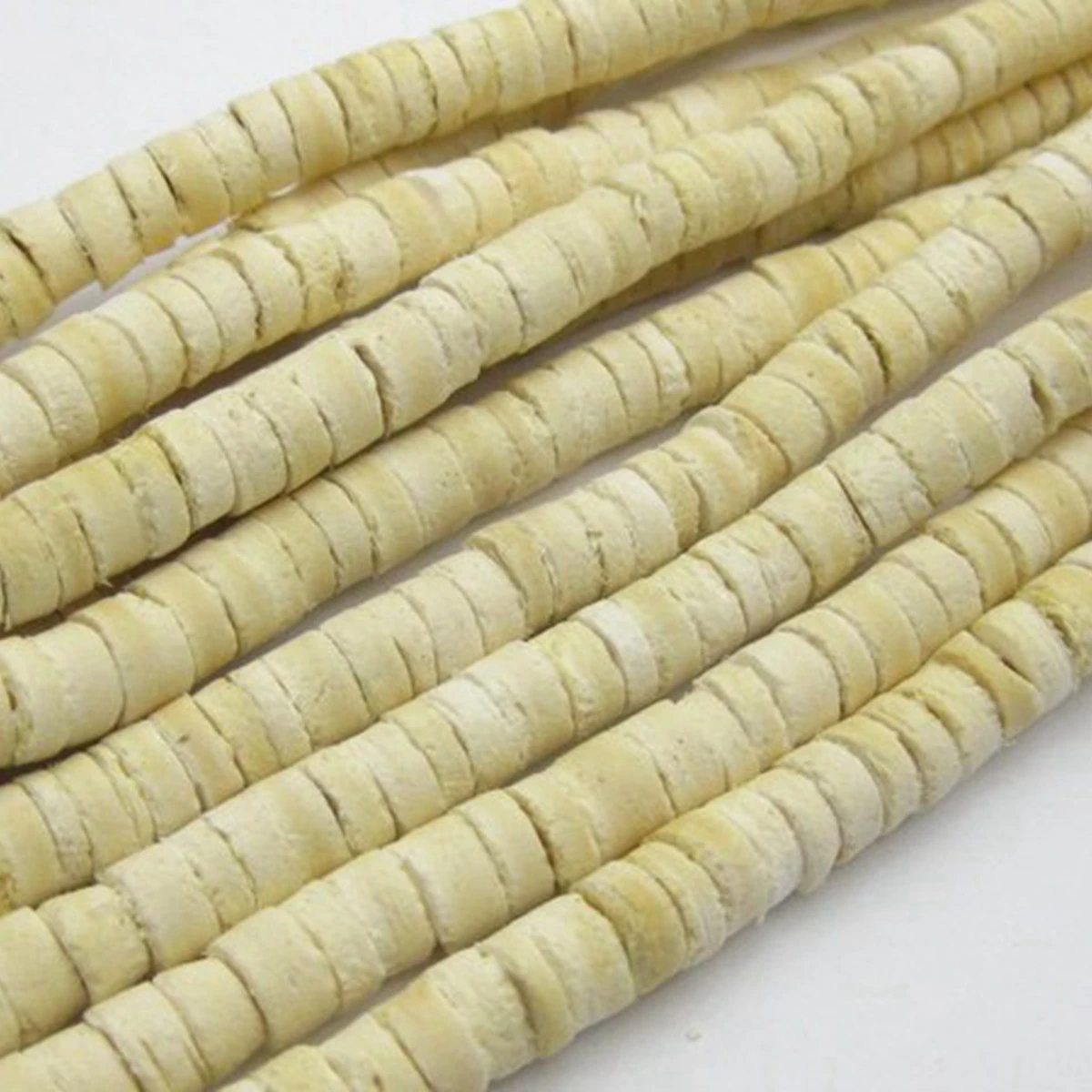 2 нити из натуральных темно-кокосовых бусин 22 дюйма 7 мм | Украшения и аксессуары