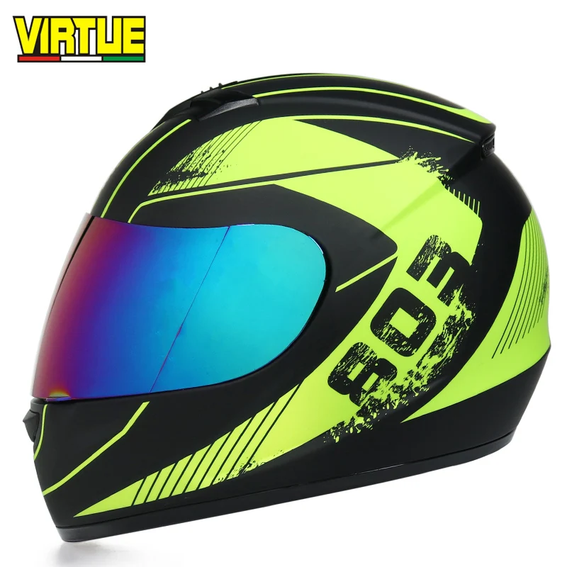 Полнолицевой шлем moto rcycle шлемы Racing dot capacete de moto ciclista para moto cross cask casco s m l xl матовый черный - Цвет: a4