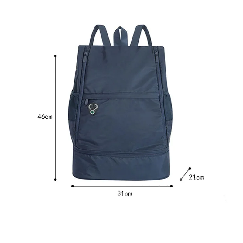 

Sports Bag Foldable Lightweight Sports Bag Travel Gear Waterproof Large Space Hand Duffel Gym Bag Men For Fitness Accessories