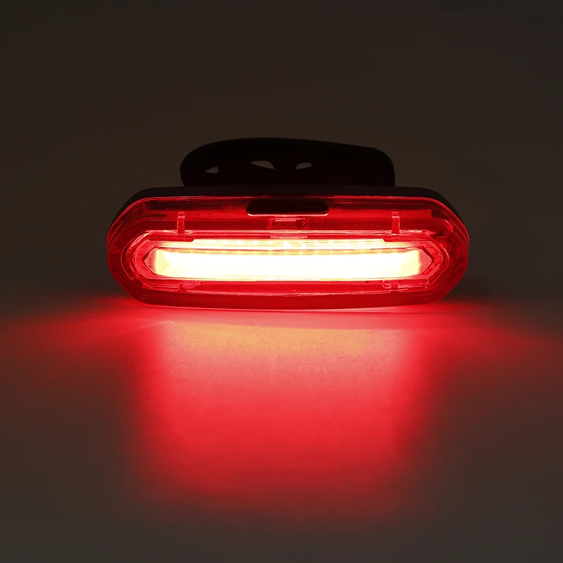 

Waterproof Bike Taillight Mountain Bike USB Charging Safety Taillight Outdoor Night Riding Day Wolf Star LED Warning Light