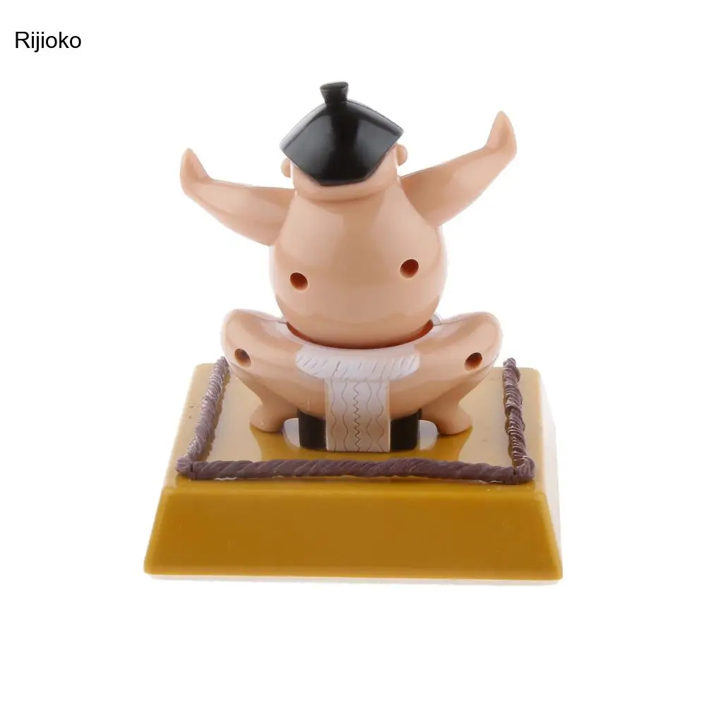 

New Arrivals Funny Solar Power Bobblehead Toy Figure Japanese Sumo Wrestler Novelty Classic Toys for Kid Adult Best Gift