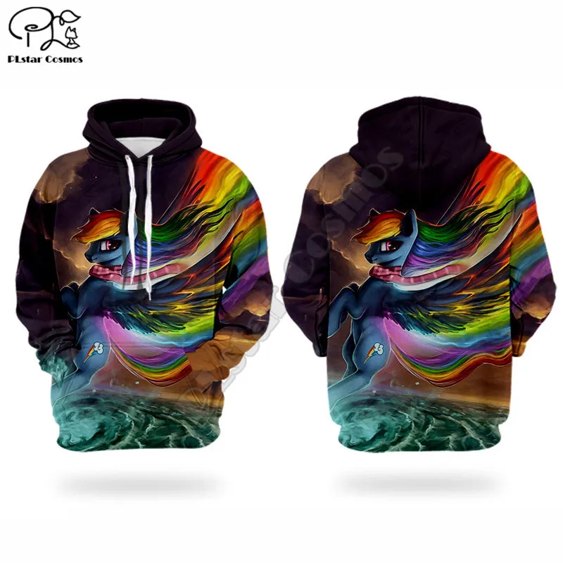 

My Little Pony Pattern 3D printed Hoodies sweatshirts Men Women Fashion Hooded Long Sleeve streetwear Pullover costumes