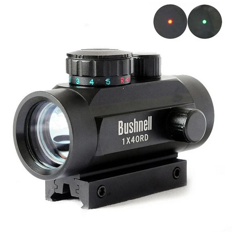 Новый голографический 1x40 красный точечный прицел для страйкбола Красный Зеленый