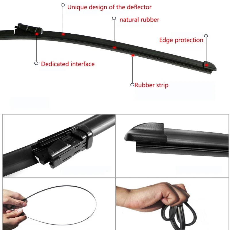 Ветровое стекло гибридные щетки стеклоочистителя для Nissan Note маховиком 2006 2007 2008
