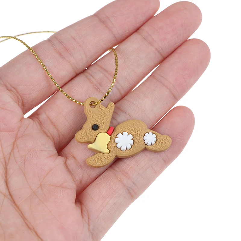 6/11 шт. Новый год мини ПВХ Рисунок Имбирный пряник человек олень Рождественская