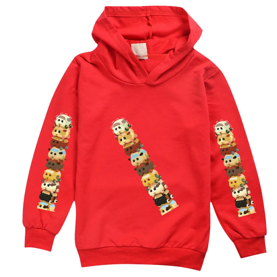 

Children Pui Pui Molcar Hoodie Kids Graphic Costume Sweatshirts Boys Hoodies Toddler Girls Sweaters Children Pullover Tops Coats