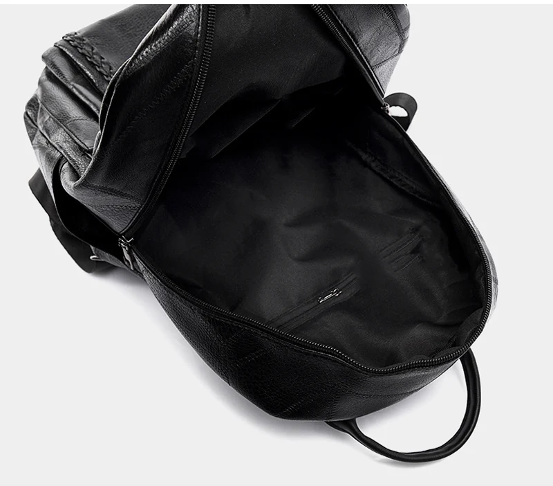 

2021 New High Quality Leather Backpack Women Shoulder Bags Multifunction Travel Backpack School Bags for Girls Bagpack mochila