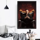 2019 ТВ-сериал, новый постер нового сезона с изображением Люцифера, картина маслом, холст, настенные картины, украшение для гостиной и дома
