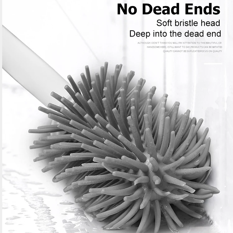 ONEUP настенный TPR держатель для туалетной щетки мягкая резиновая Чистящая щетка