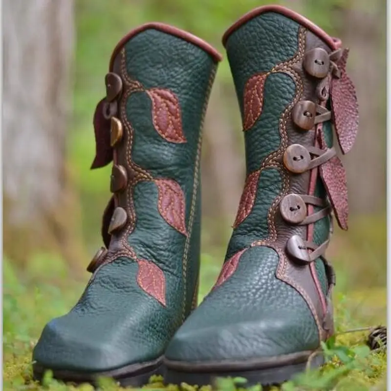 Женские сапоги до колена Женская обувь из этического материала chaussure Обувь с