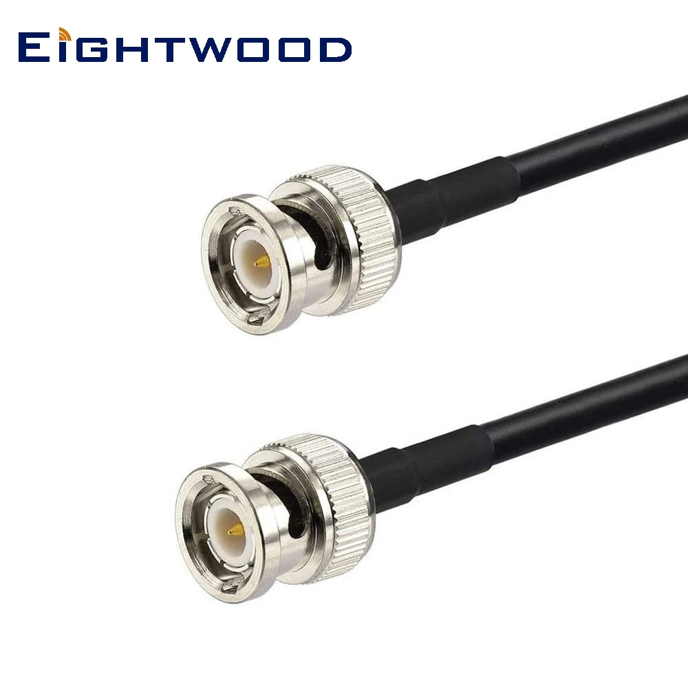 Eightwood BNC Male к RG58 кабель перемычки RF 60 см для любительского радио мобильного