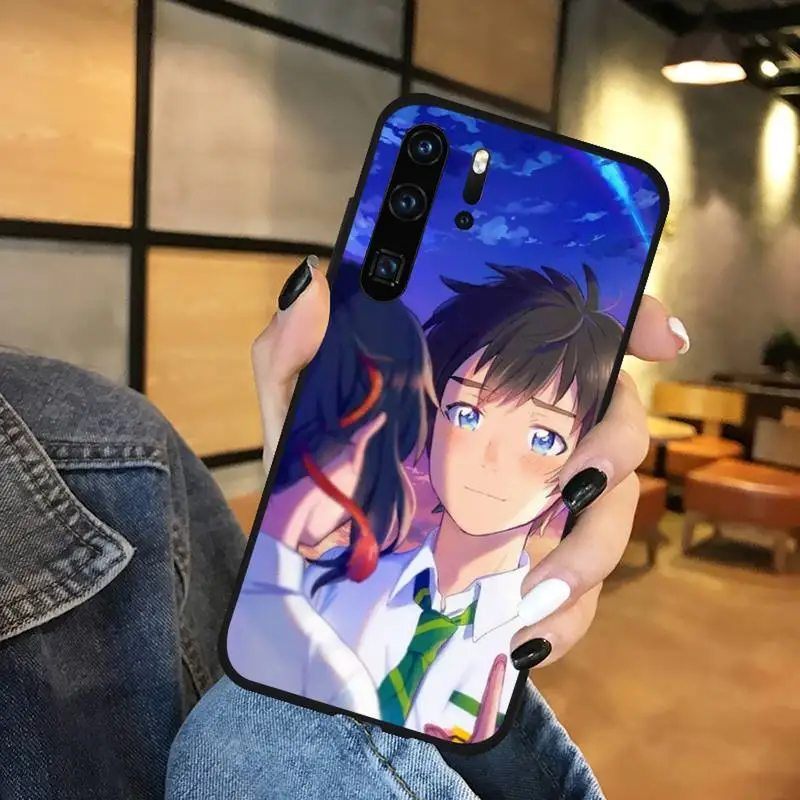 

Your Name Phone Case Funda For Huawei P9 P10 P20 P30 Lite 2016 2017 2019 plus pro P smart