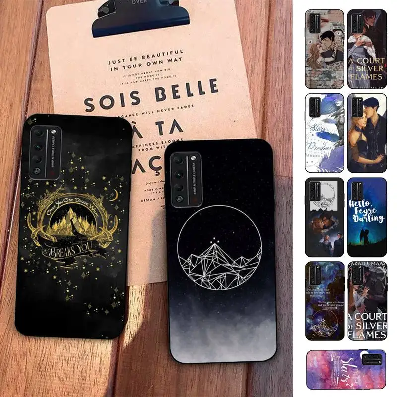 

Yinuoda A Court of Mist and Fury Sarah J Maas Phone Case for Huawei Honor 10 i 8X C 5A 20 9 10 30 lite pro Voew 10 20 V30