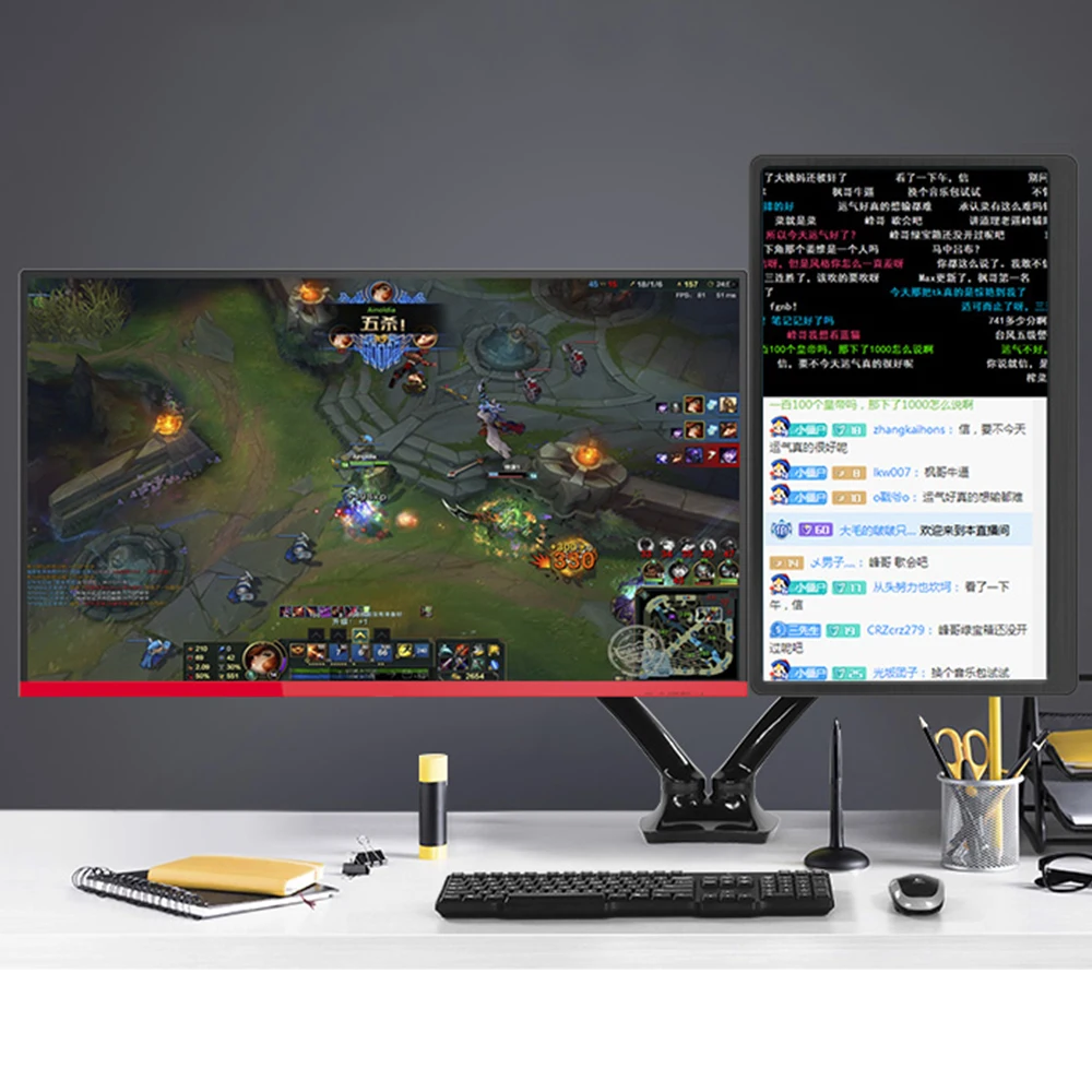 Светильник Вес 10 дюймов 2K HDMI совместимых с Портативный продлить монитор для