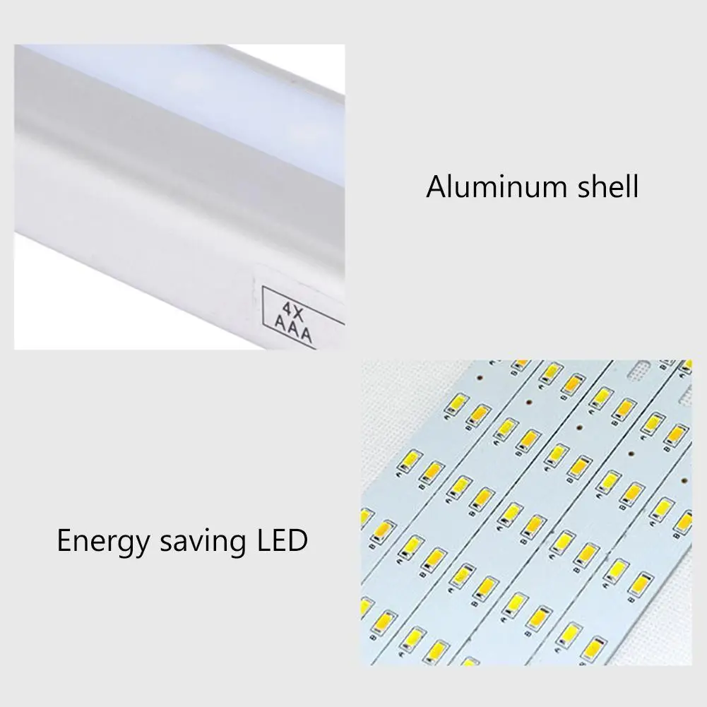 10 светодиодов датчик движения шкаф светильник беспроводной батарея питание в