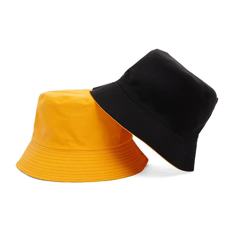 

Korean Style Summer Outdoor Sun Hat Solid Color Light Board Casual All-Match Men and Women Bucket Hat
