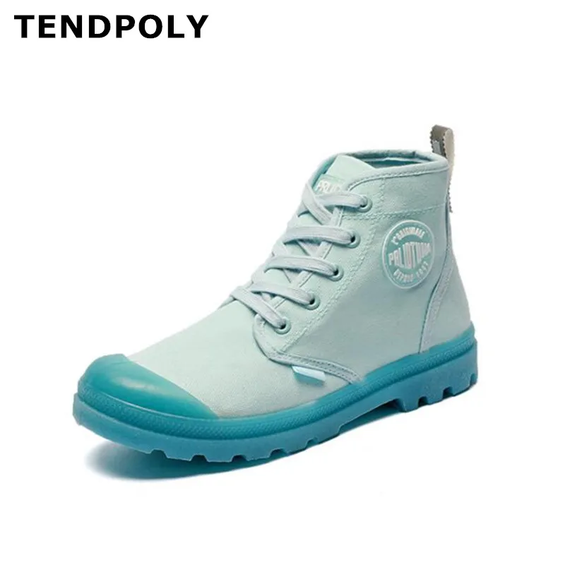 

Casual women's canvas shoes Autumn winter fashion 2019 New women boots High-top outdoor Comfortable soft Retro Martin boots