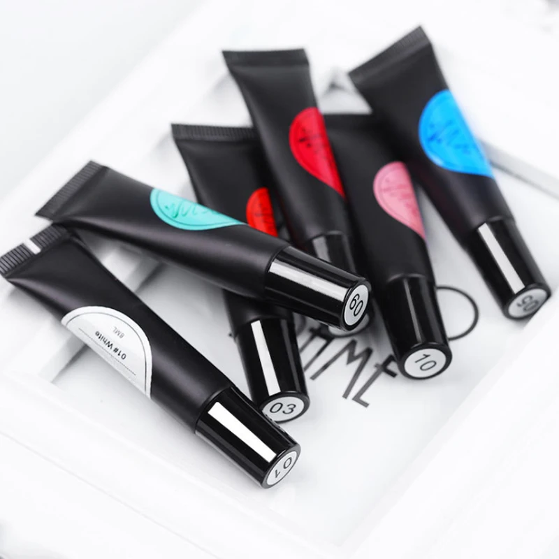 12 цветов гель для штамповки ногтей цветной лак растворимый штамповка УФ дизайна