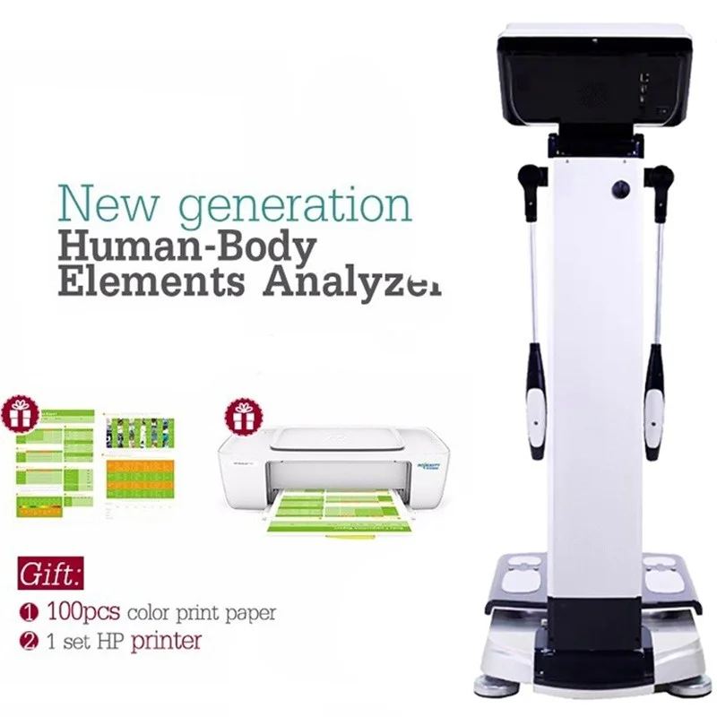 

High Quality Health Care Body Fat Monitor Analyzer Machine Bmi Body Composition Elements Analysis Weight Scale Measuring Machine