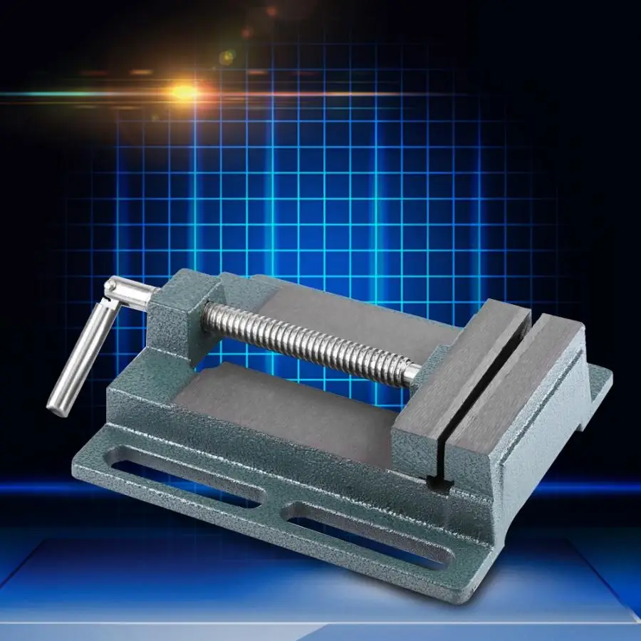 Станок тиски промышленный сверхмощный 6 дюймов Размер отверстия сверлильный