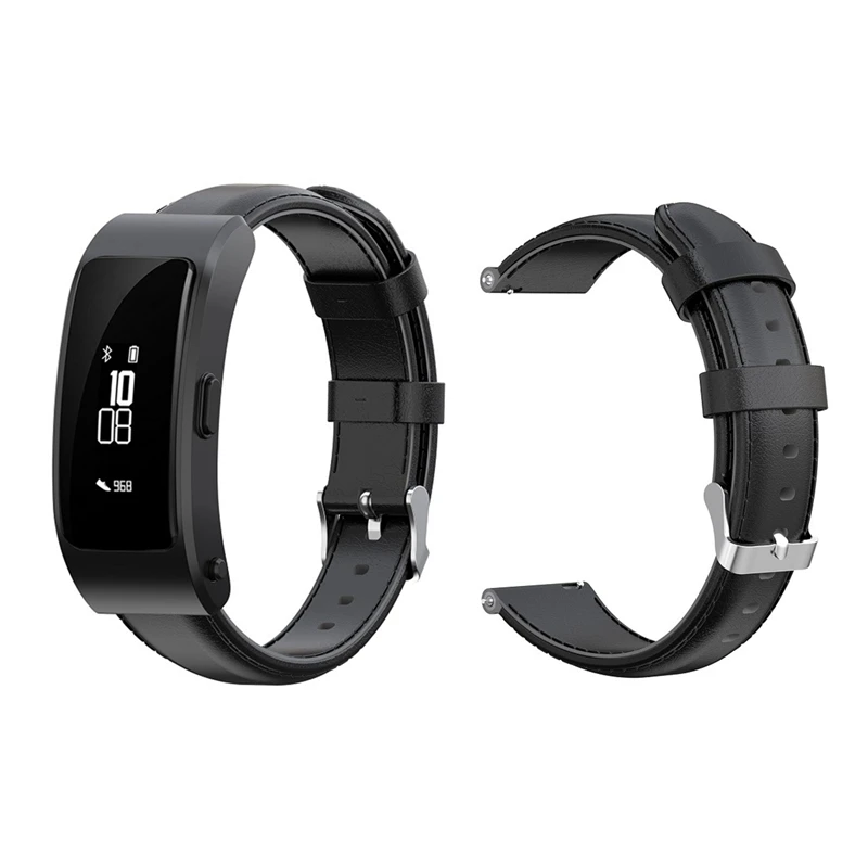 Ремешок из натуральной кожи для Huawei Talkband B6 B3 браслет смартфона 16 мм TIMEX TW2T35400