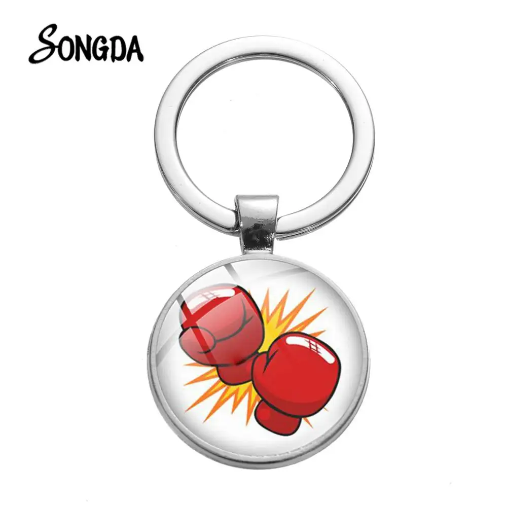 Индивидуальные боксерские перчатки брелок Модный кулон спортивные любители