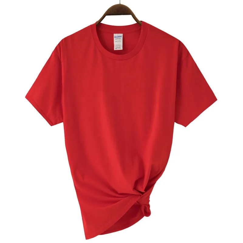 

New 2021Summer Men Street Trend Solid Short Sleeve T-Shirt Men's Round Neck Fashion Cotton Casual Slim T-Shirt