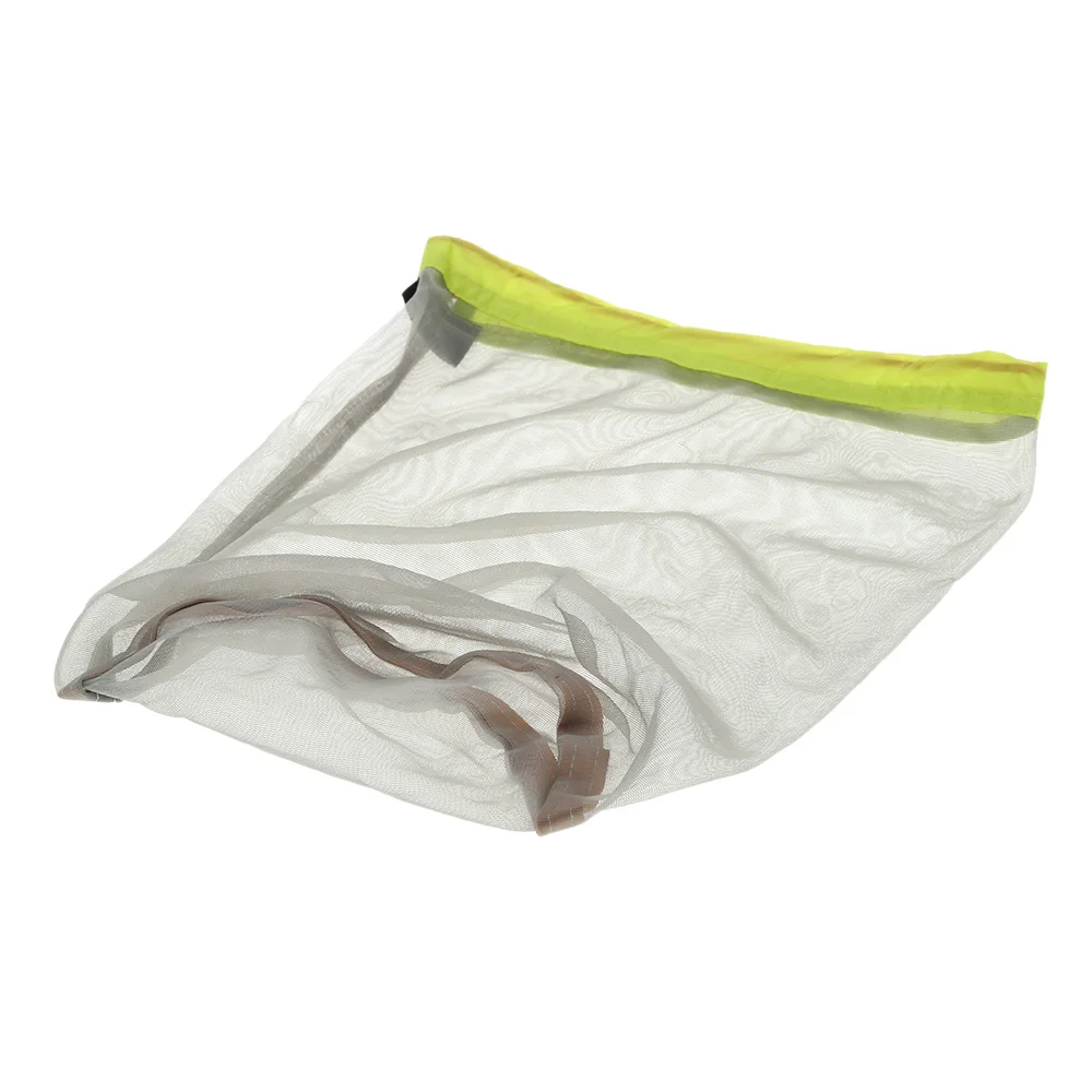 Набор для путешествий Сверхлегкий портативный мешок хранения вещей с сеткой на