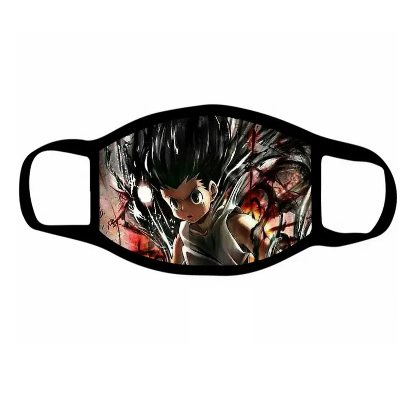 Маска унисекс Hunter X Gon Killua Hxh Аниме Манга моющаяся многоразовая маска | Аксессуары