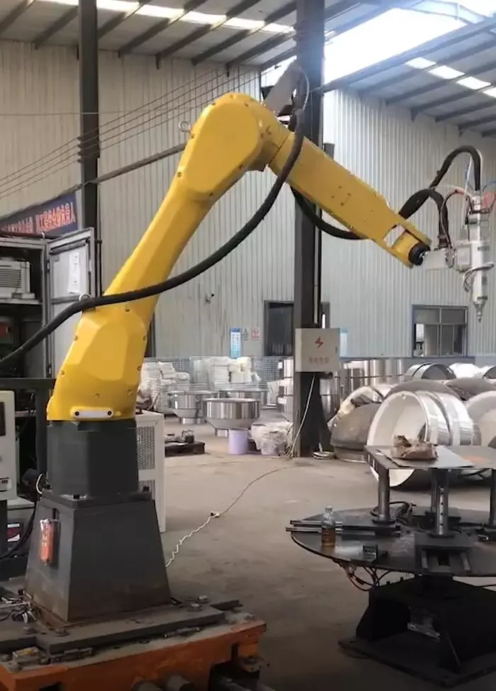 

Hot Selling 6KG tig robotic welding mini robot arm 6 axis automatic machine