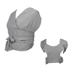 Детская переноска на талию, хлопковый слинг для младенцев, рюкзак с ремнем на талию, Детский Регулируемый X-образный держатель для передней части